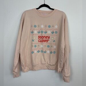 Stoney Clover Lana Dana Scott Holiday Ginger Bread Hot Chocolate Crewneck Rare L